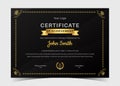 diploma certificate template business certificates  multipurpose certificate  achievement Royalty Free Stock Photo