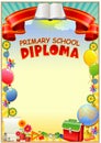 Diploma design template