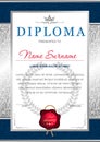 Diploma in the official, solemn, Royal style