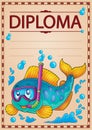 Diploma theme image 7 Royalty Free Stock Photo