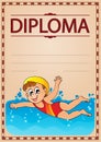 Diploma theme image 6 Royalty Free Stock Photo