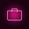 diplomat icon. Elements of web in neon style icons. Simple icon for websites, web design, mobile app, info graphics