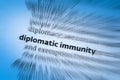 Diplomatic immunity