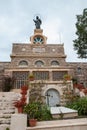 Deir Rafat or Shrine of Our Lady Queen of Palestine - Catholic monastery in central Israel Royalty Free Stock Photo