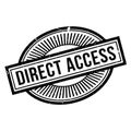 Direct Access rubber stamp Royalty Free Stock Photo