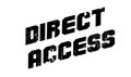 Direct Access rubber stamp