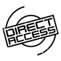 Direct Access rubber stamp