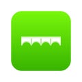 Direct bridge icon digital green