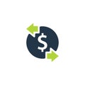 Direct costs icon Royalty Free Stock Photo