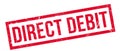 Direct Debit rubber stamp