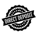 Direct Deposit rubber stamp