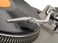Direct drive turntable Royalty Free Stock Photo