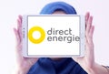 Direct Energie company logo Royalty Free Stock Photo