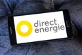 Direct Energie company logo Royalty Free Stock Photo