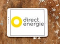 Direct Energie company logo Royalty Free Stock Photo