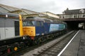 Direct Rail Services Class 57 57007 at the Keighley and Worth Va