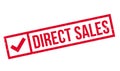 Direct Sales rubber stamp