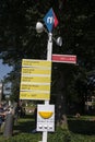 Direction Sign Former Marine Base At Amsterdam The Netherlands 13-7-2020 Royalty Free Stock Photo