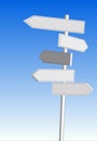 Direction signs Royalty Free Stock Photo