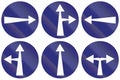 Direction Signs From 1956 In Germany
