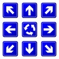 Directional Arrows Royalty Free Stock Photo