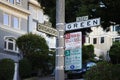 A directional roadsign