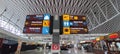 directional signs at Sultan Hasanuddin Airport Makassar