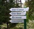 Directions to Amen Corner, Augusta National in the United States