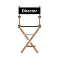 Director Chair Icon Royalty Free Stock Photo