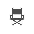 Director`s chair icon. Cinema element icon. Premium quality graphic design. Signs, outline symbols collection icon for websites, Royalty Free Stock Photo