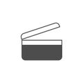 director's cracker icon. Elements of web icon. Premium quality graphic design icon. Signs and symbols collection icon for website