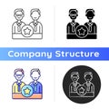 Directorate icon Royalty Free Stock Photo