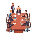 Directors board meeting Royalty Free Stock Photo