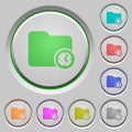 Directory creation time push buttons