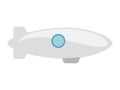 Dirigible Blimp Illustration