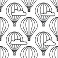 Dirigible and hot air balloons airship