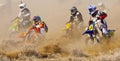 Dirt Bike Start Royalty Free Stock Photo