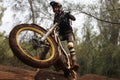 Dirt biking Trials Royalty Free Stock Photo