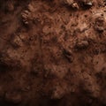 Dirt Field With Rocks and Debris Royalty Free Stock Photo