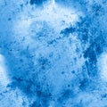 Dirt Grunge Texture. Blue Retro Background.