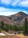 a dirt hiking road into the mountains of colorado, adventure awaits