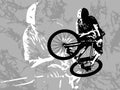 Dirt jumping Royalty Free Stock Photo