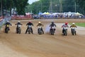 Dirt motorcycle racing