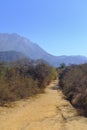 Dirt path at La Campana National Park