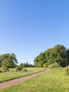 A dirt path in the park Royalty Free Stock Photo