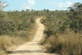 Dirt road in Africa