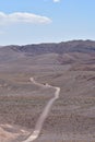 Dirt Road Atacama desert chile south America