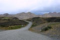 Dirt road in Chile Royalty Free Stock Photo