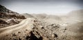 Dirt road in Hajar mountains