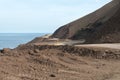 Dirt road in Iceland Royalty Free Stock Photo